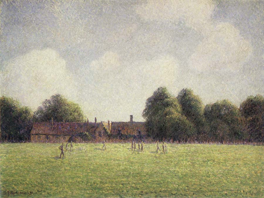 Camille Pissarro Hamton Court Green